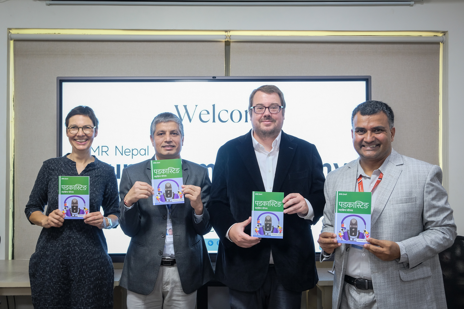 ‘Podcasting: A Short Introduction’ launched in Nepali